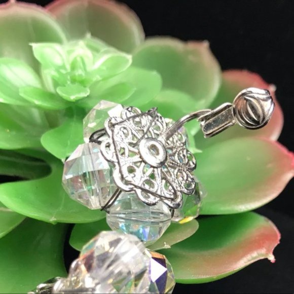 Vintage Laguna Aurora Gorgeous Clip On Earrings - Picture 4 of 11